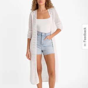 Express Crochet Duster Cardigan